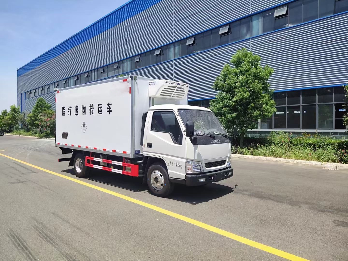 江鈴藍牌4.1米醫療廢物轉運車