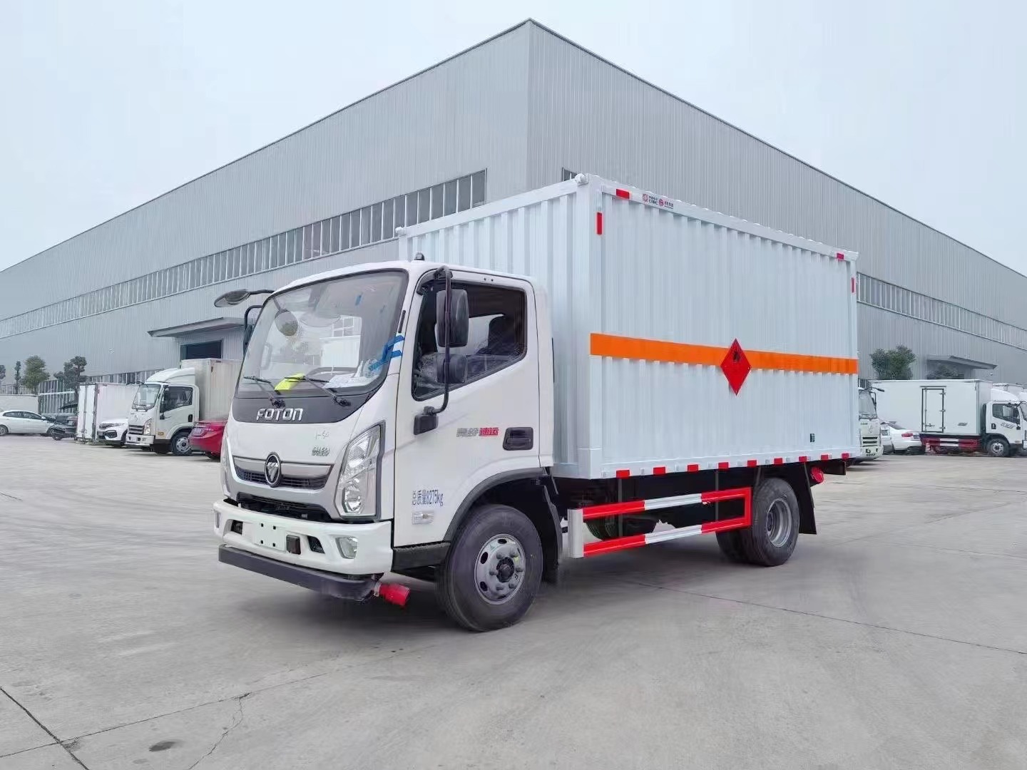 福田奧鈴4.3噸氣體廂式車